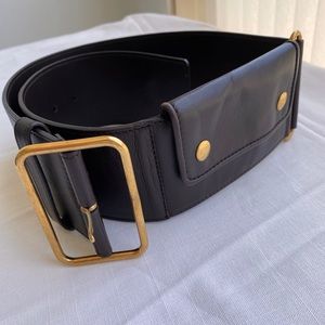 SOLD! | YSL LEATHER POCKET BELT.